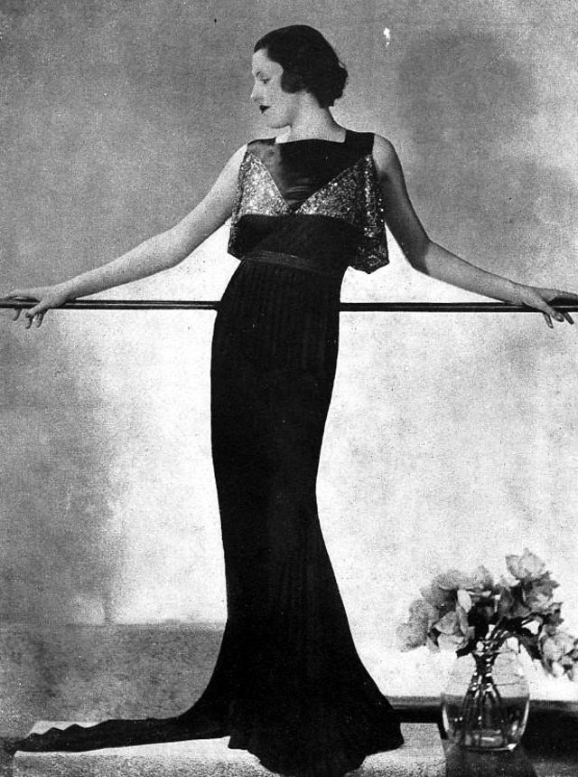 1930's women's evening sales dresses